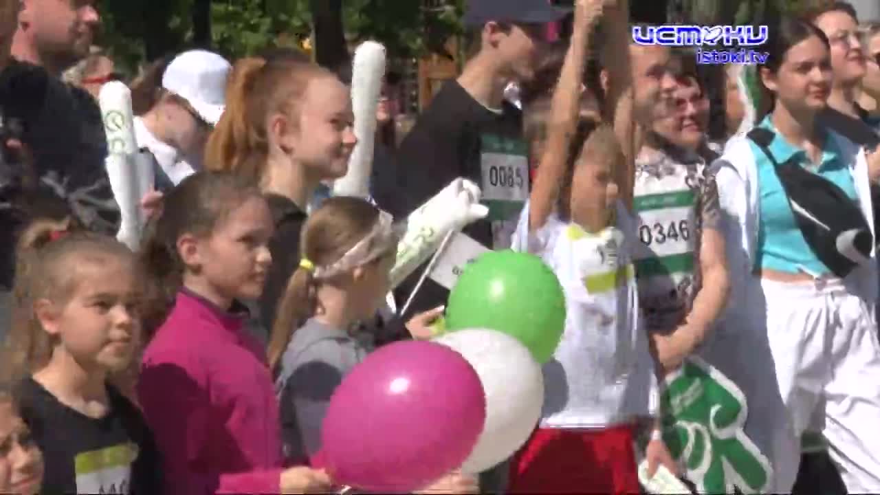 Забег стал юбилейным. В парке Победы прошёл "Зелёный марафон"