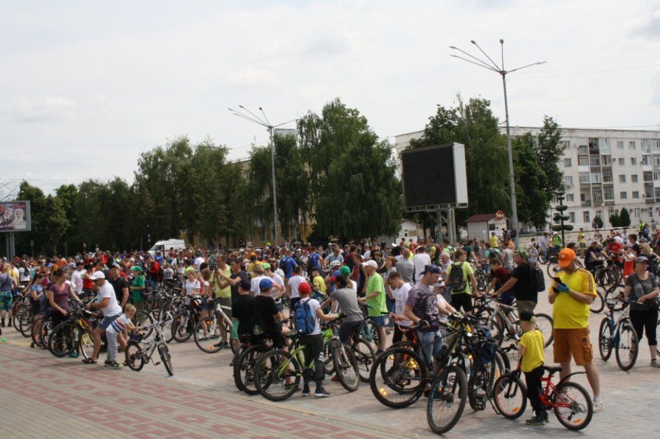 «Велодень» собрал в Орле более 2000 любителей двухколесного транспорта