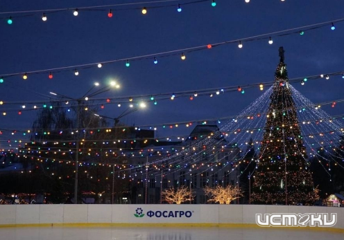 В Орле каток на пл. Ленина откроют 25 декабря