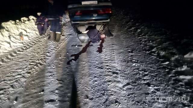 В Залегощенском районе перевернулся ВАЗ: водитель умер до приезда скорой