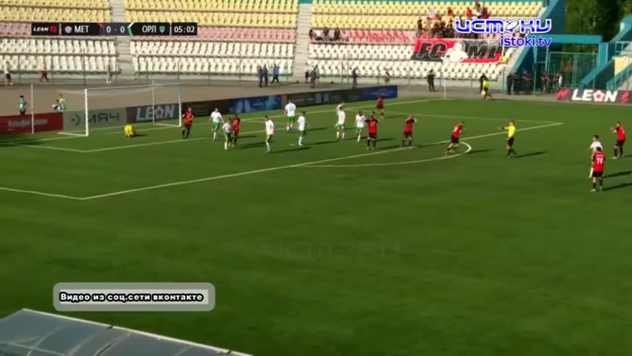 ФК «Орёл» всухую проиграл липецкому «Металлургу»