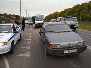 В Орловской области «Газель» врезалась в «Фольксваген». Пострадали четверо