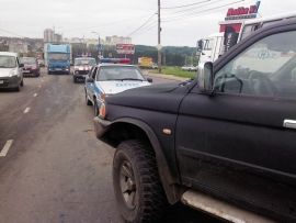 Столкновение двух автомобилей в Орле