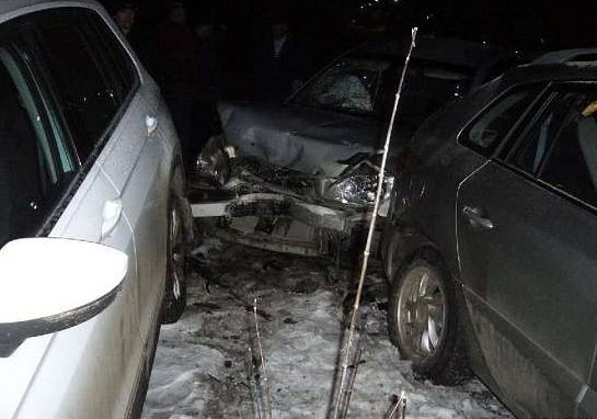 Таранившего припаркованные авто орловчанина поймал омоновец, живущий по соседству