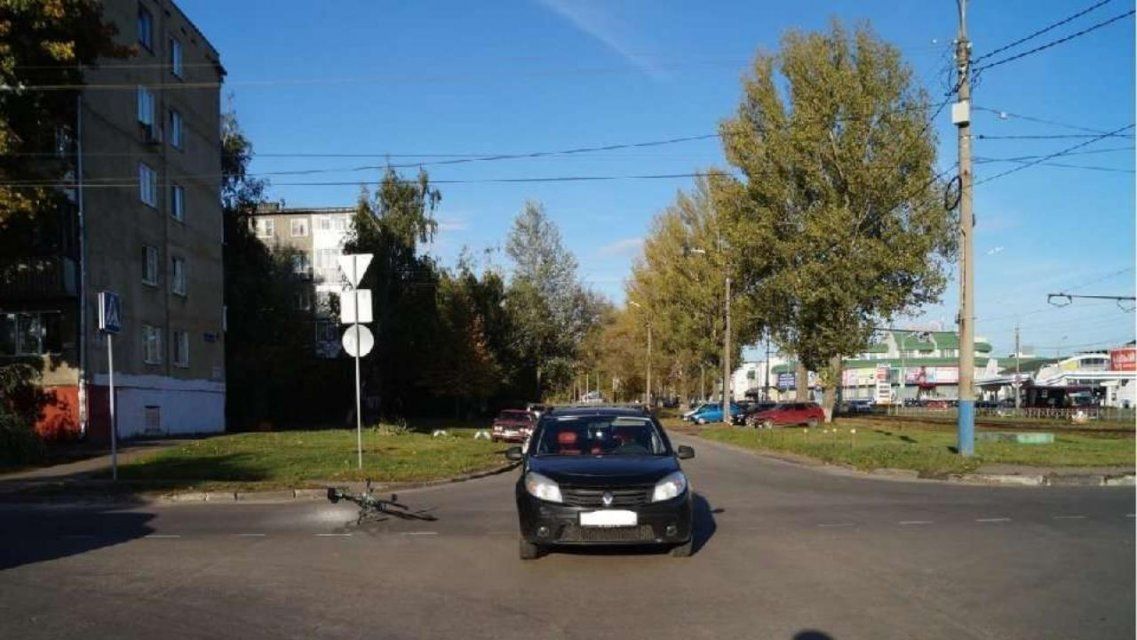 В Орле «Рено-Сандеро» сбил велосипедиста