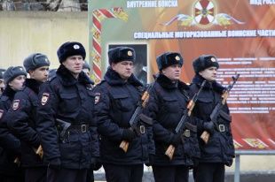 В Орле учебный внутренний полк реорганизован в отдельный спецбатальон 