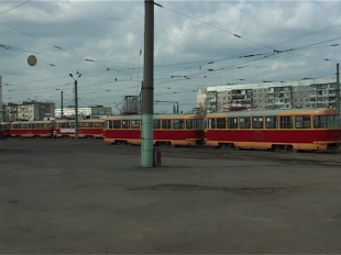 В Орле обстреляли трамвай 