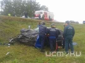 Лобовое столкновение под Орлом: два человека погибли