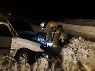 Три авто столкнулись на трассе во Мценском районе 