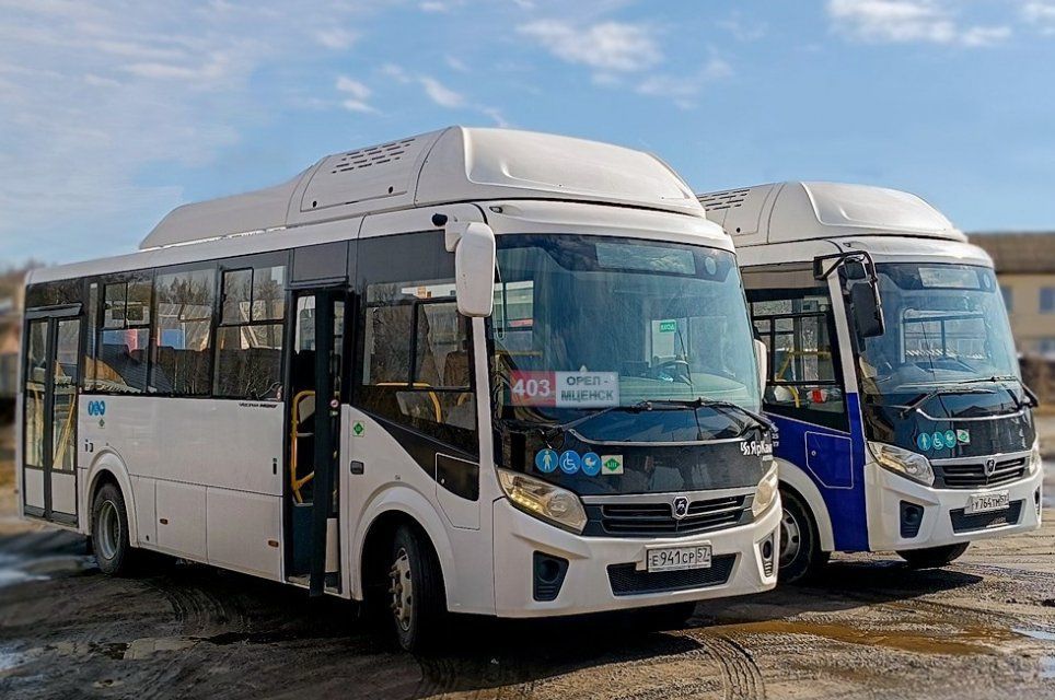 На маршрут №403 «Орёл – Мценск» выйдет автобус повышенной вместимости