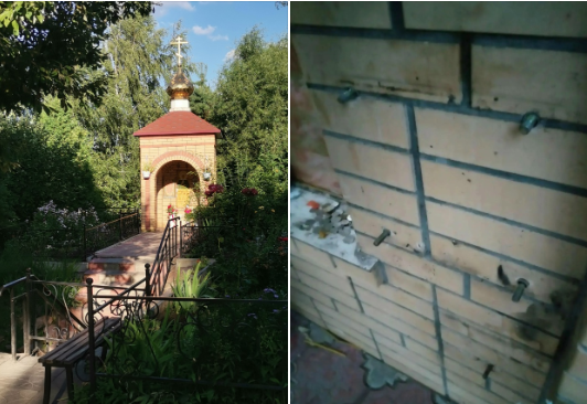 На источнике Матроны Московской в Ливенском районе украли ящик для пожертвований