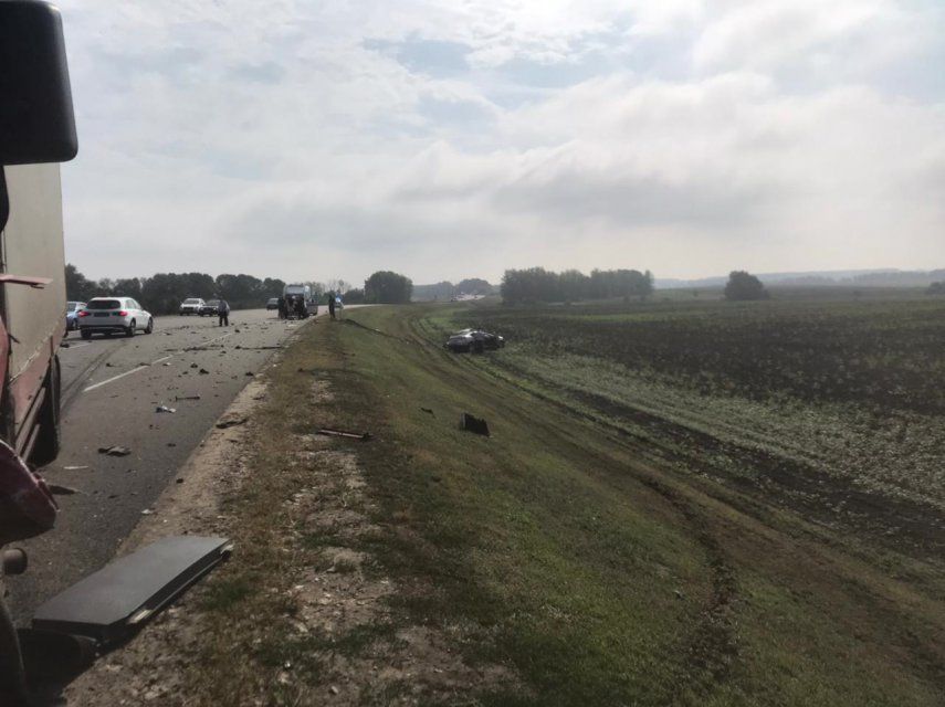 Под Орлом в аварии погиб пенсионер