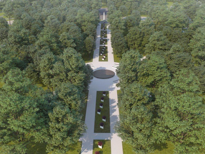 Парковочную зону перед парком Победы в Орле расширят - Парахин