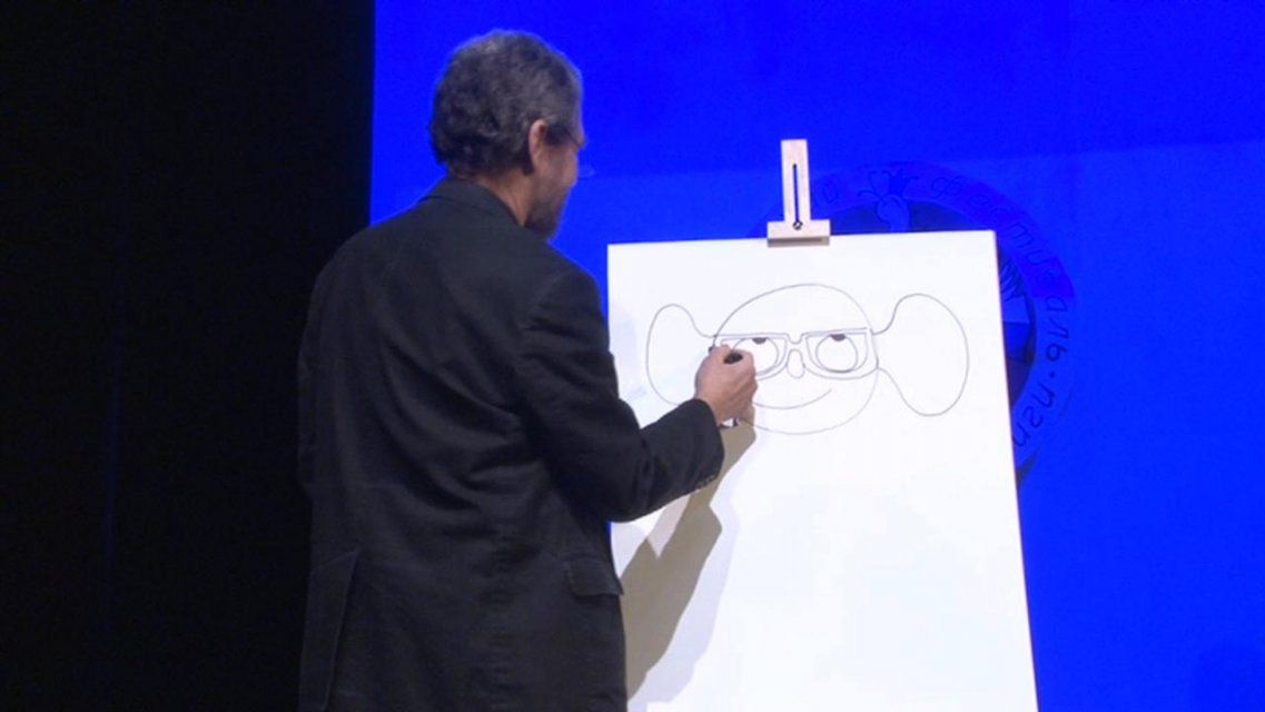 Именитый художник-иллюстратор приехал на праздник книги в Орел