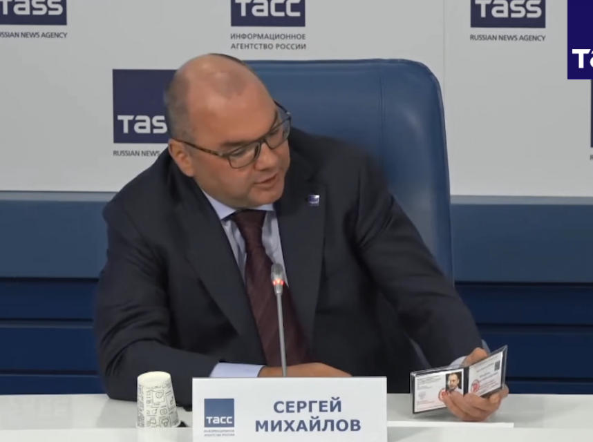 Орловский космонавт стал спецкорром «ТАСС»