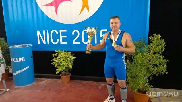 Ливенец Андрей Ревякин отобрался на КМ среди ветеранов по тяжелой атлетике