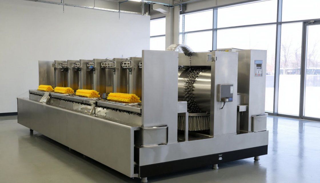 Машины для мойки тары: конструкция и принцип действия