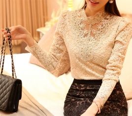 Кружевная блузка: выбираем, сочетаем, носим