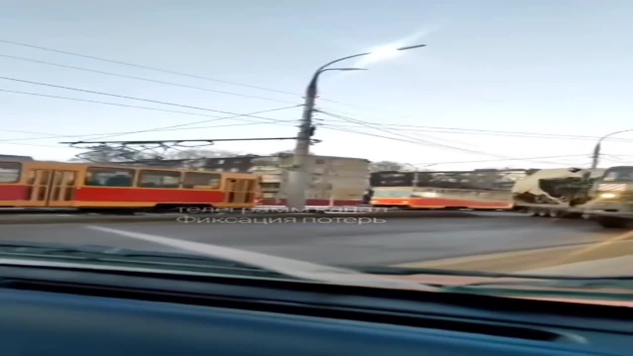 В Орле заметили трофейный украинский БТР