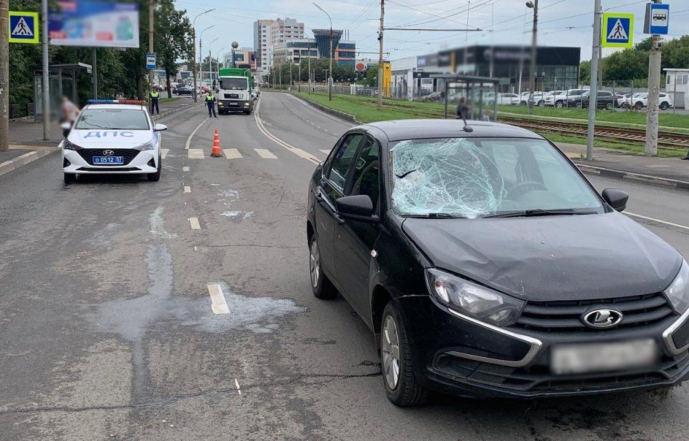 В Орле лихач на «Ладе» сбил пешехода