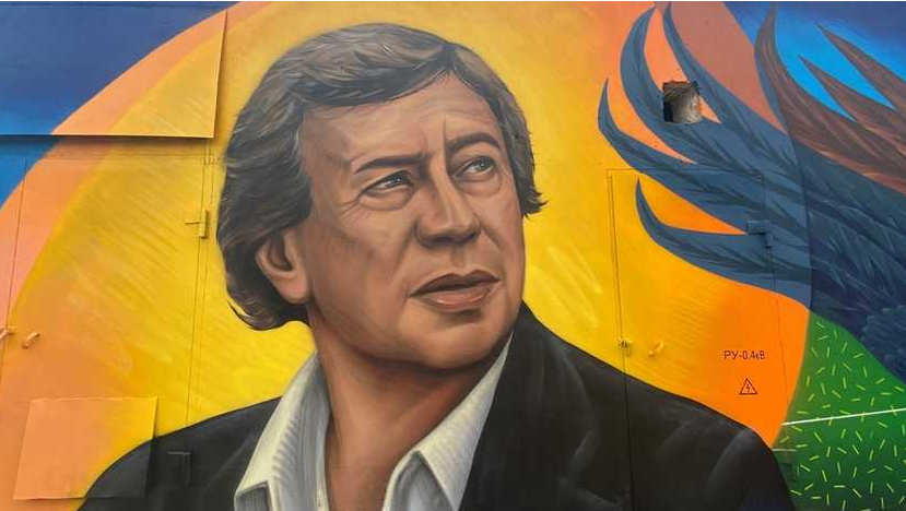 Юрий Семин поблагодарил орловчан за посвященное ему граффити