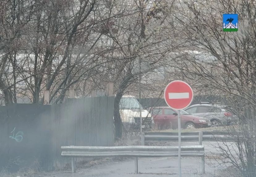 В Орле закрыли опасный нелегальный проезд в Северном районе