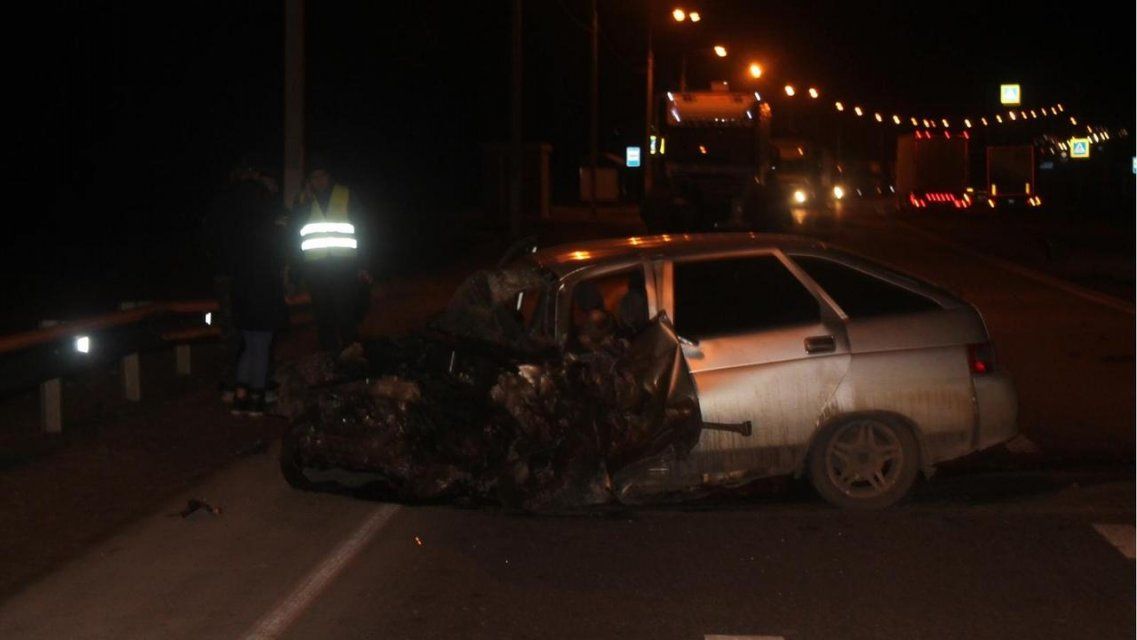 В Орловской области двое погибли в вылетевшем на встречку ВАЗе