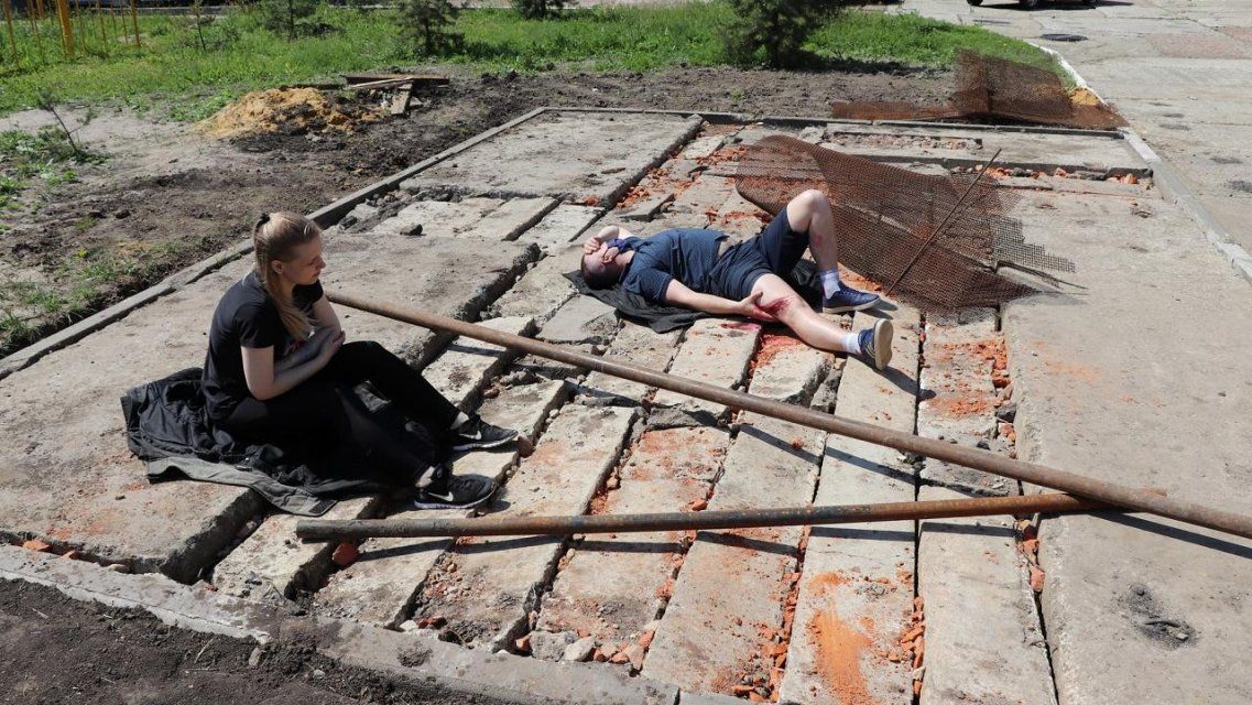 Орловские «Рыцари огня» оказывали первую помощь на скорость