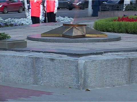 "Недопустимый" сквер Танкистов 