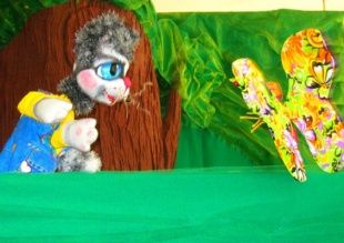 В кукольном театре покажут спектакль "Как котенок научился мяукать"