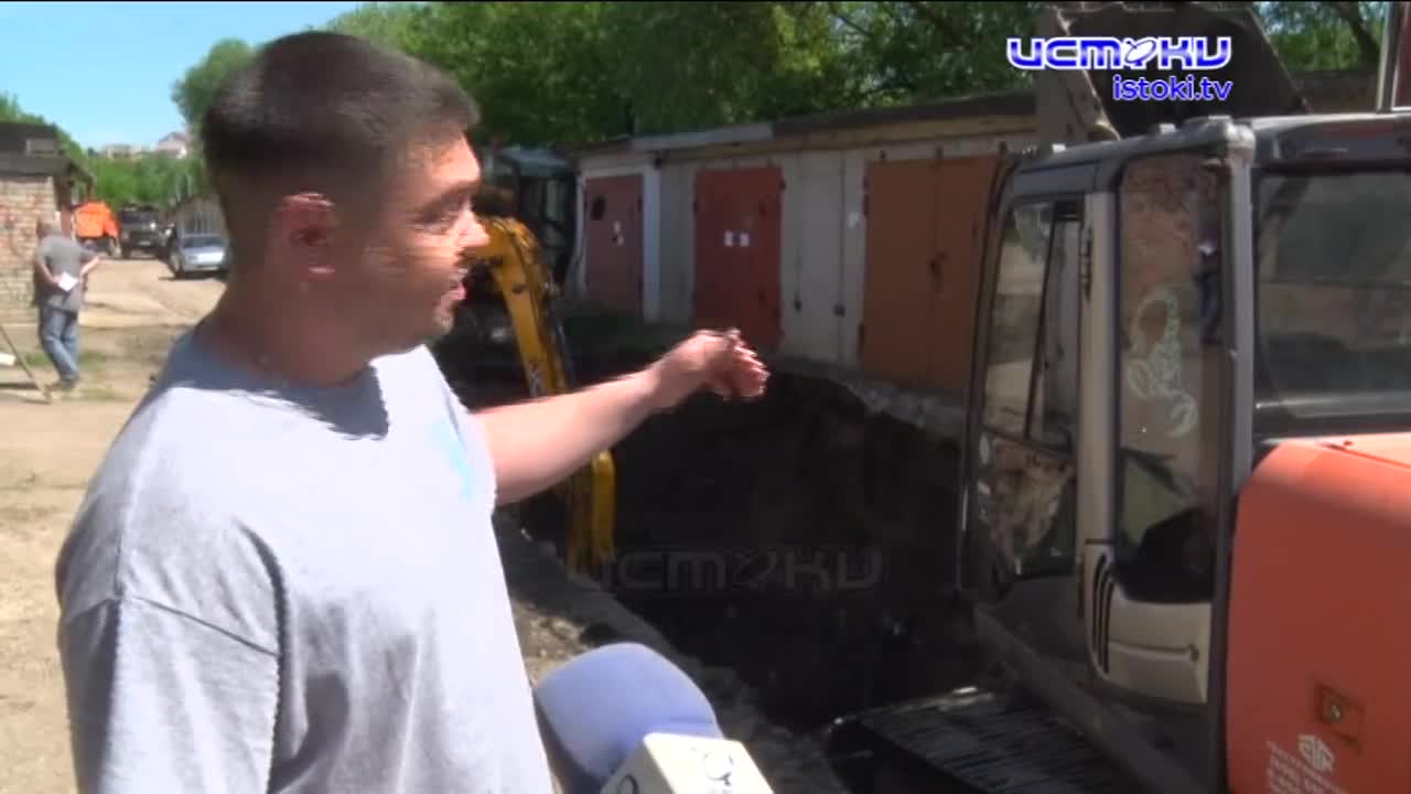 Между двух огней. Неясные перспективы владельцев гаражей кооператива "Луч", где недавно прорвало коллектор