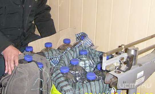 Курские таможенники задержали 65 литров спирта