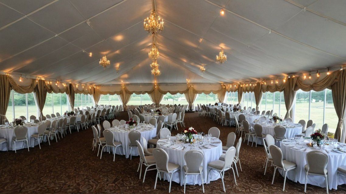 Почему шатер — идеальный выбор для вашего следующего банкета?