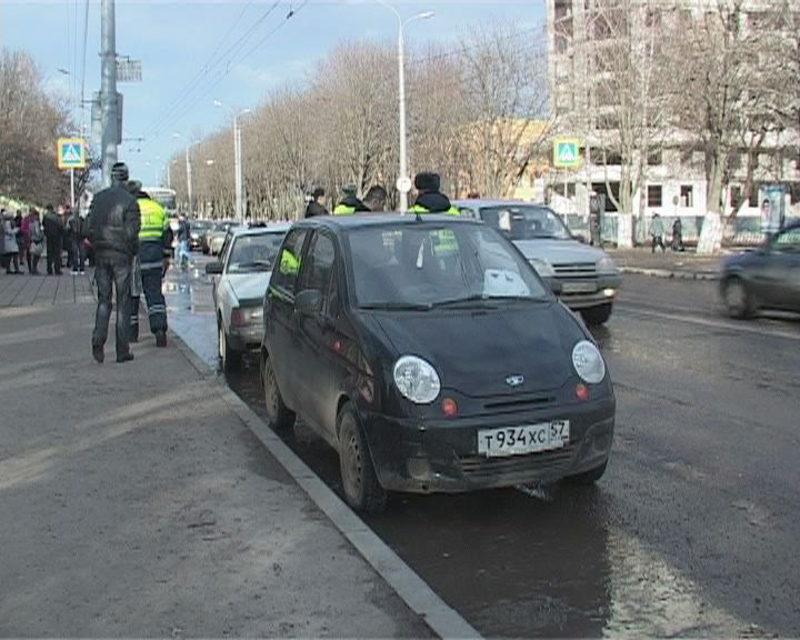 Авария на пешеходном переходе