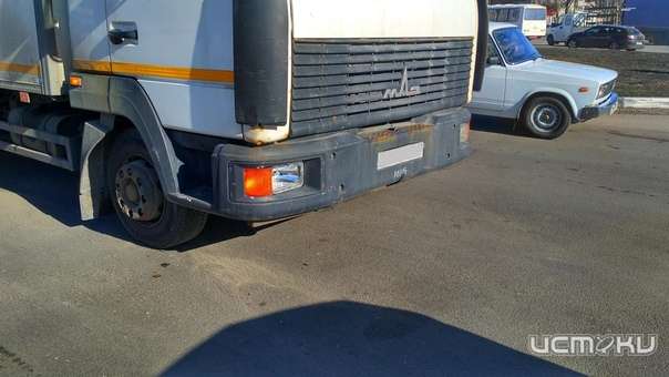 В Орле водитель МАЗа, не выдержав дистанцию, въехал в попутную «Ладу»