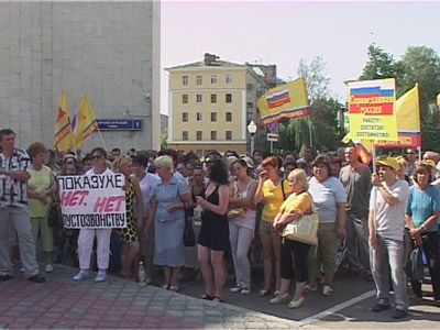 Бесконечный митинг рыночников