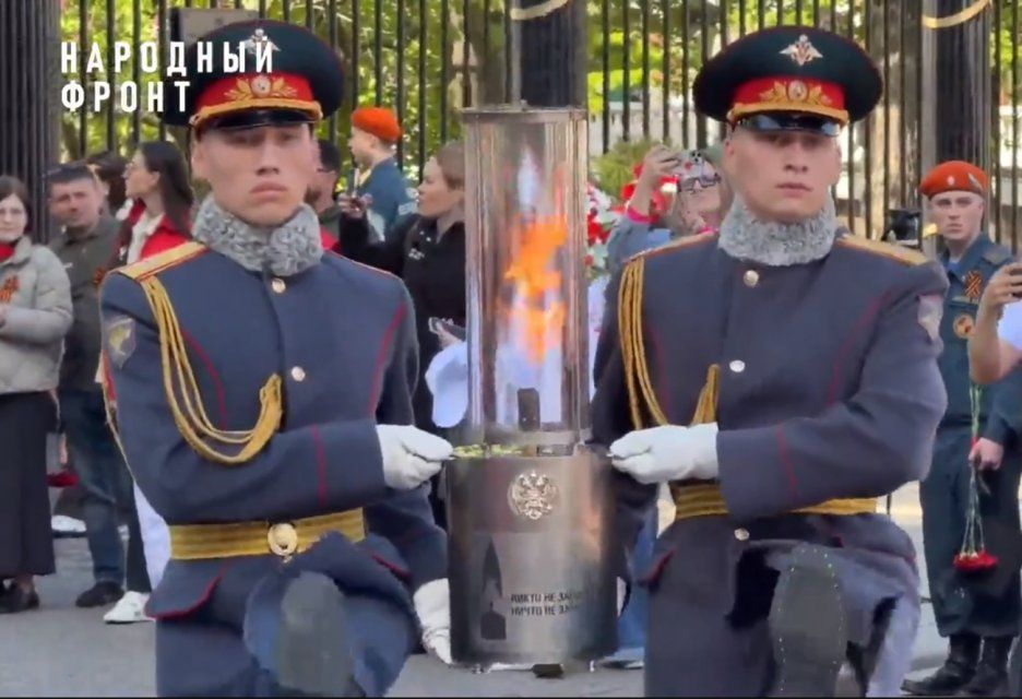 Вечный огонь с Могилы Неизвестного Солдата доставлен в Орловскую область