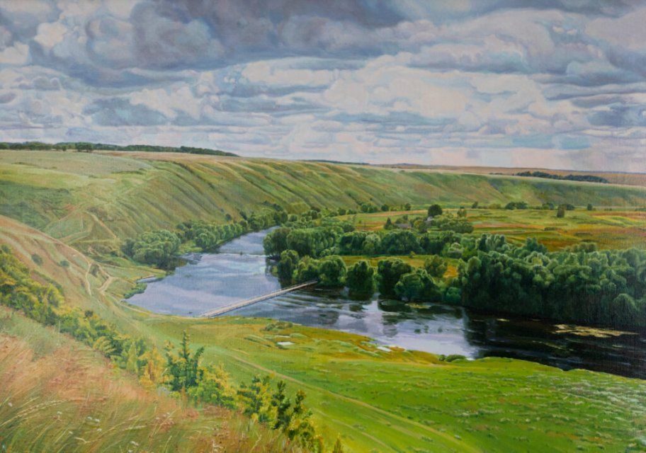 В Орловском областном выставочном центре открылась выставка «Товарищество орловских художников»