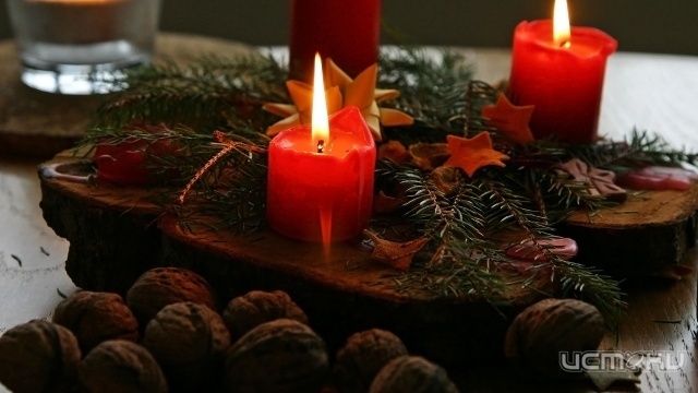 Новогодние украшения своими руками