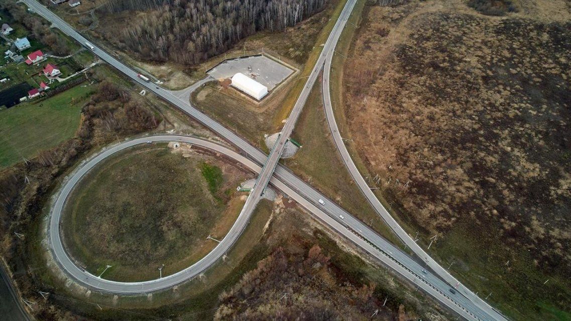 На Орловщине открыли новый участок трассы Р-120 в обход Нарышкино