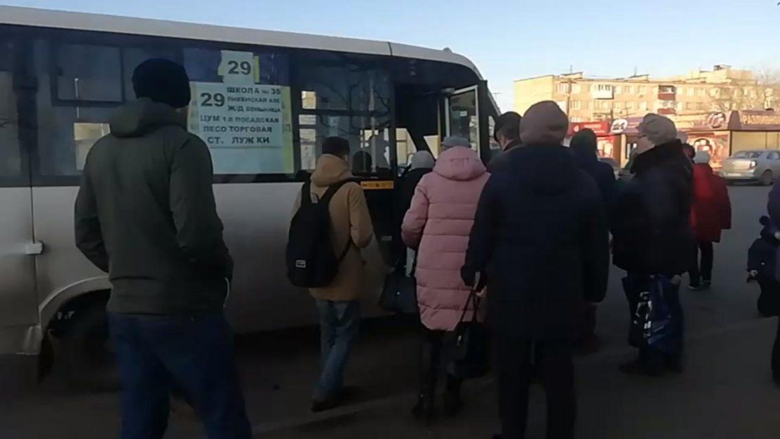 В Орле водители маршруток устроили забастовку из-за конкуренции