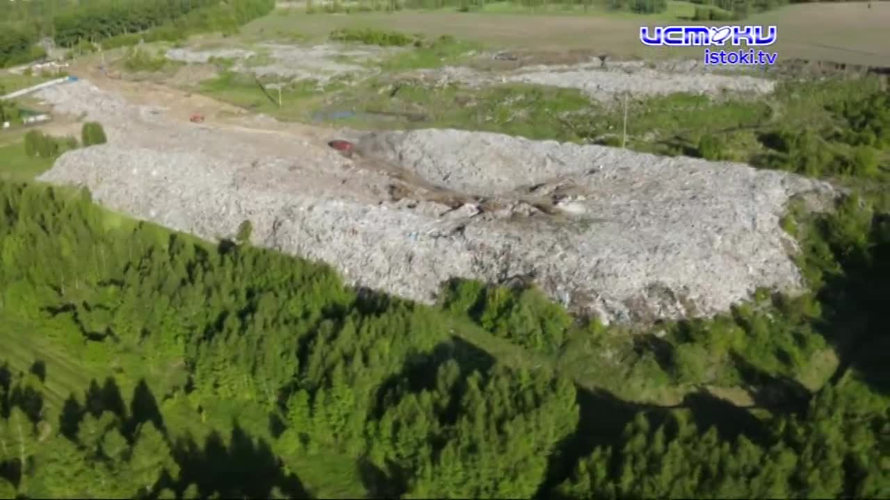 Амчане недовольны соседством с мусорным полигоном