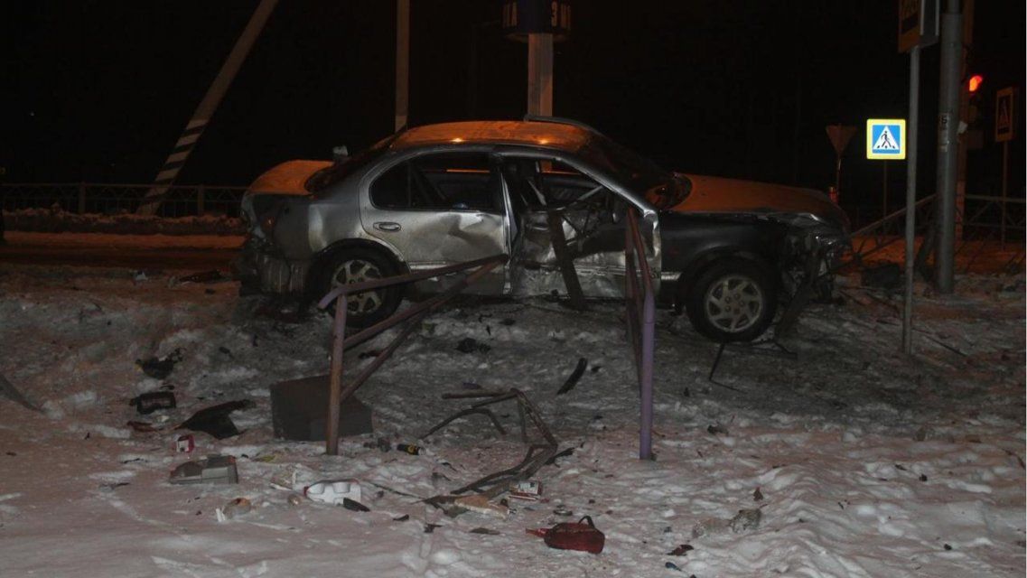 «Женское ДТП»: машина с тремя девушками и девочкой улетела с орловской трассы