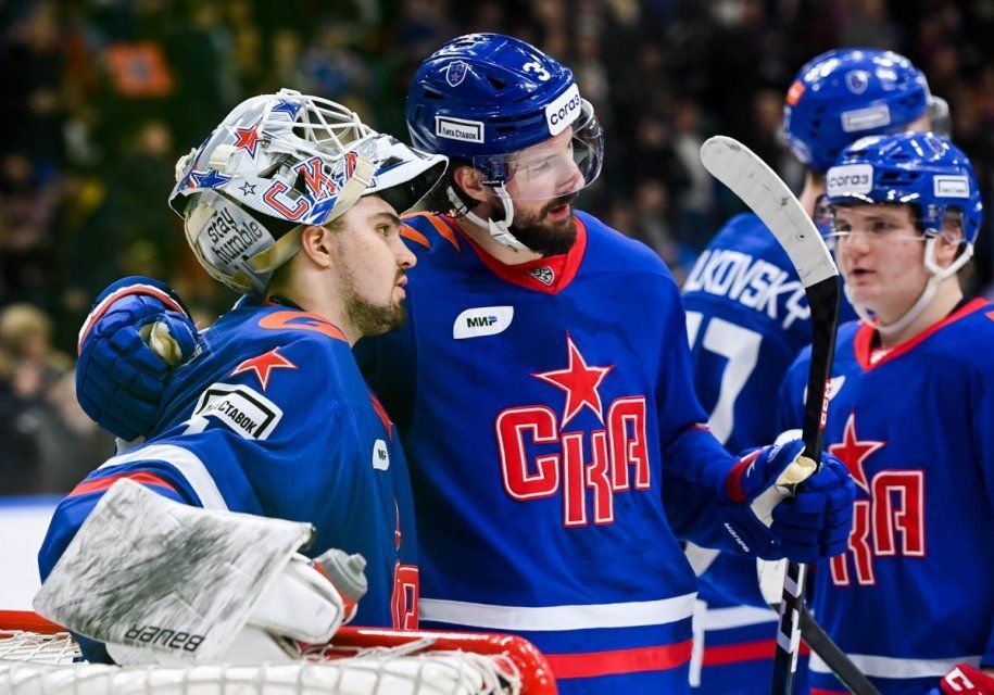 СКА набрал более 100 очков за сезон в КХЛ