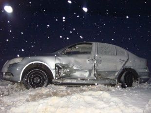 Во Мценском районе столкнулись «Опель» и «Шкода»