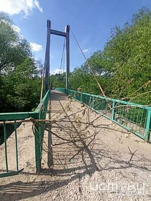 Рабочие бросили ремонт моста «Ботаника» из-за подготовки пляжа на озере Светлая жизнь к купальному сезону