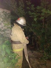 В Орле на улице едва не сгорел человек