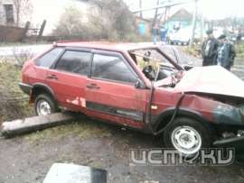 В Орловской области пьяный водитель врезался в жилой дом