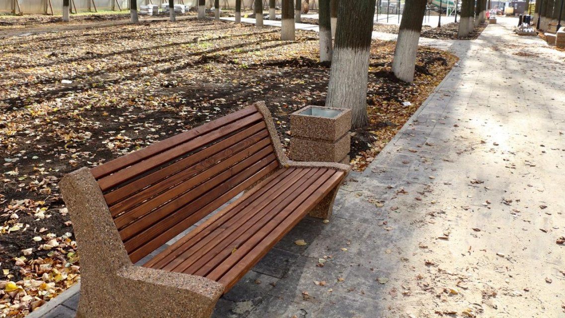 Клычков показал, как обновляется сквер перед главным корпусом ОГУ