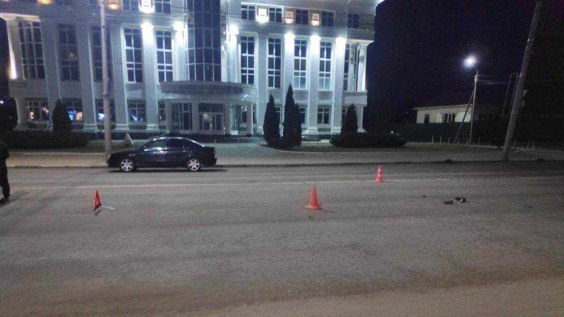 В Орле молодой водитель не успел затормозить перед пешеходом-нарушителем